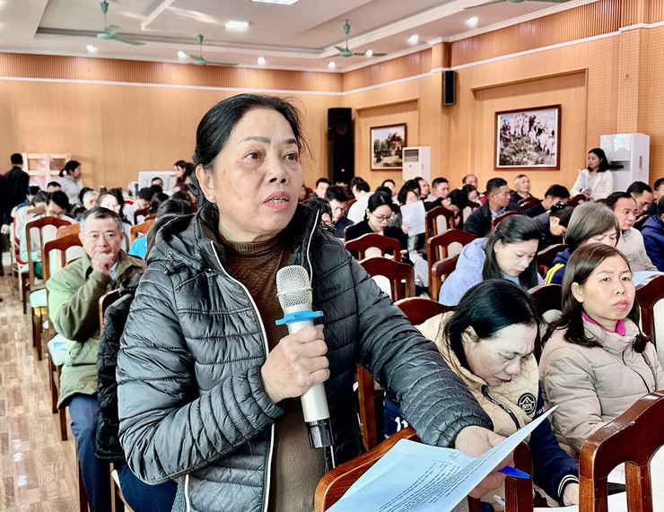 Hội nghị tham vấn cộng đồng, đánh giá tác động môi trường của Dự án "Xây dựng Khu đô thị thể thao Olympic" trên địa bàn xã Đại Thanh- Ảnh 4.