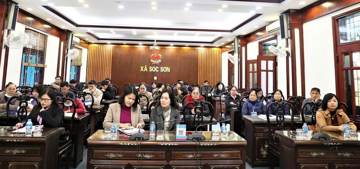 XÃ SÓC SƠN RA QUÂN TỔ CHỨC ĐIỀU TRA KINH TẾ NĂM 2026- Ảnh 3.