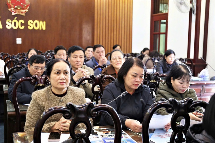 XÃ SÓC SƠN RA QUÂN TỔ CHỨC ĐIỀU TRA KINH TẾ NĂM 2026- Ảnh 4.