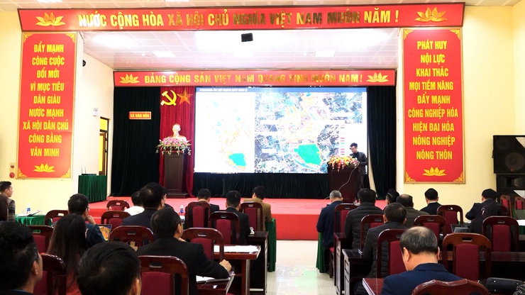 XÃ DÂN HÒA LÀM VIỆC VỚI TẬP ĐOÀN VINGROUP VỀ QUY HOẠCH CHI TIẾT KHU ĐÔ THỊ THỂ THAO OLYMPIC VÀ CÔNG TÁC GIẢI PHÓNG MẶT BẰNG- Ảnh 1.