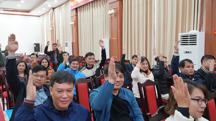 Hội nghị liên tịch lấy ý kiến tín nhiệm của cử tri nơi công tác đối với những người được dự kiến giới thiệu ứng cử đại biểu Hội đồng nhân dân Thành phố Hà Nội và đại biểu HĐND xã, nhiệm kỳ 2026–2031- Ảnh 2.