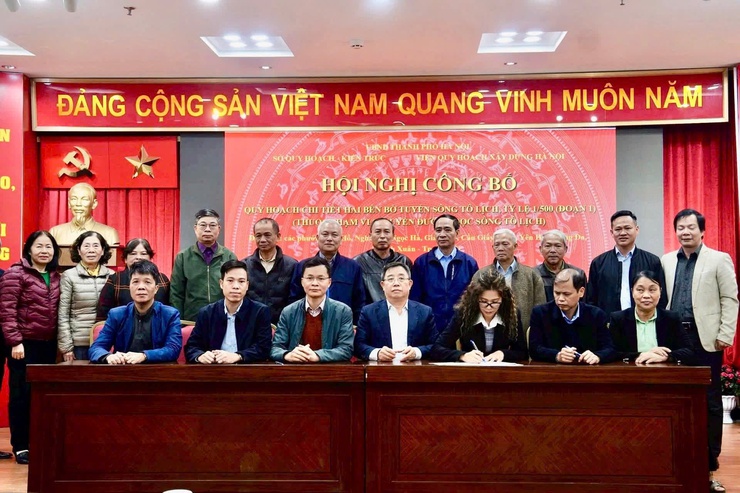 Hà Nội công bố quy hoạch chi tiết hai bên sông Tô Lịch- Ảnh 1.