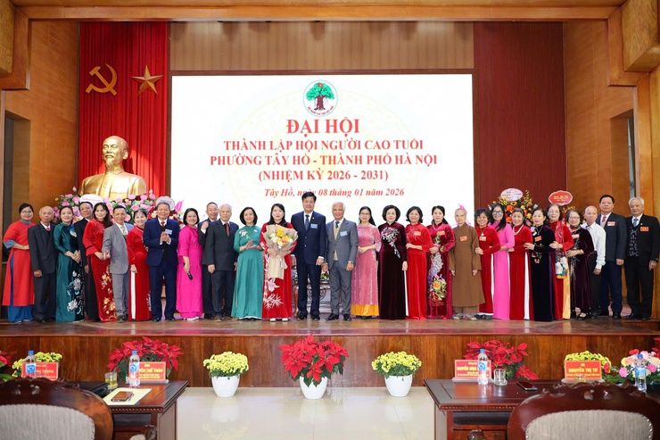 Đại hội điểm thành lập Hội Người cao tuổi phường Tây Hồ: Khởi đầu cho nhiệm kỳ 2026-2031 với nhiều kỳ vọng mới!- Ảnh 8.