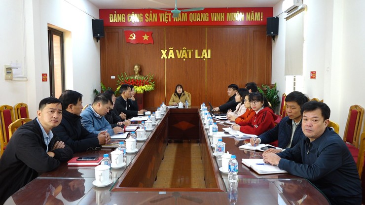 Xã Vật Lại dự hội nghị ghị trực tuyến tuyên truyền, phổ biến pháp luật về bầu cử đại biểu Quốc hội và đại biểu HĐND các cấp nhiệm kỳ 2026-2031 do thành phố Hà Nội tổ chức- Ảnh 2.