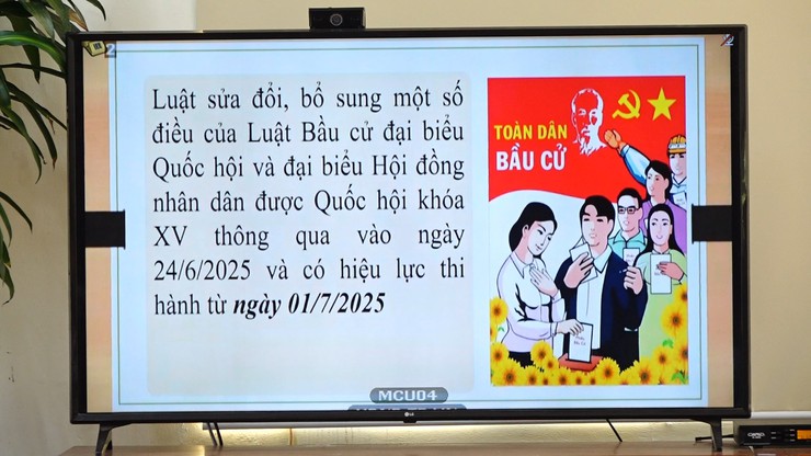 Xã Vật Lại dự hội nghị ghị trực tuyến tuyên truyền, phổ biến pháp luật về bầu cử đại biểu Quốc hội và đại biểu HĐND các cấp nhiệm kỳ 2026-2031 do thành phố Hà Nội tổ chức- Ảnh 5.