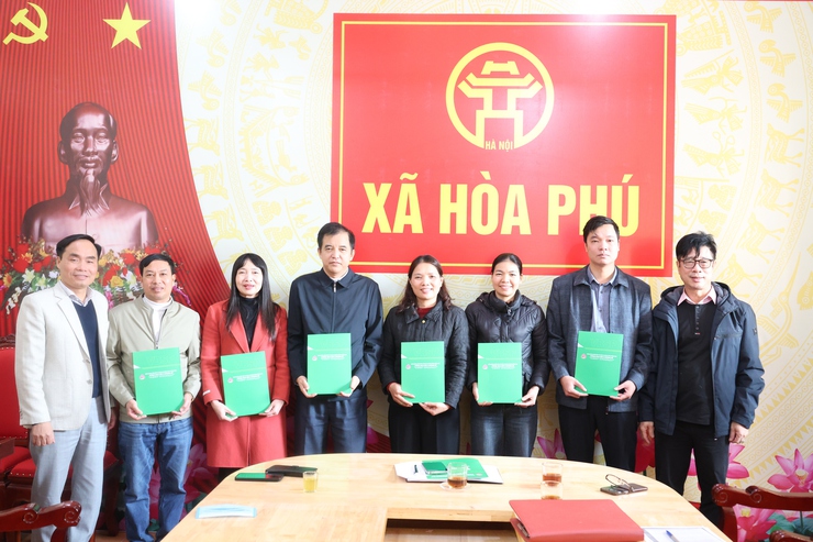 Hội nghị tổng kết hoạt động tín dụng chính sách xã hội trên địa bàn xã sau sáp nhập- Ảnh 4.