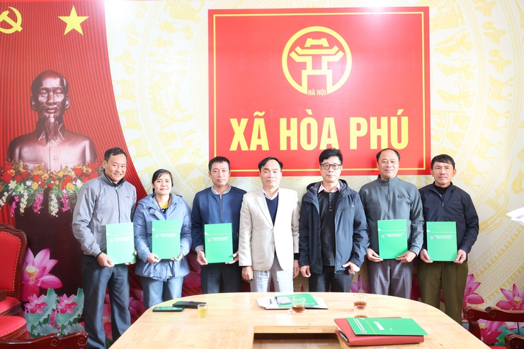 Hội nghị tổng kết hoạt động tín dụng chính sách xã hội trên địa bàn xã sau sáp nhập- Ảnh 5.