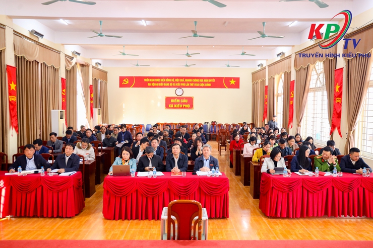 Kiều Phú tổ chức hội nghị thực hiện quy trình quy hoạch các chức danh cấp ủy, cán bộ chủ chốt xã nhiệm kỳ 2025–2030 và 2026–2031- Ảnh 1.