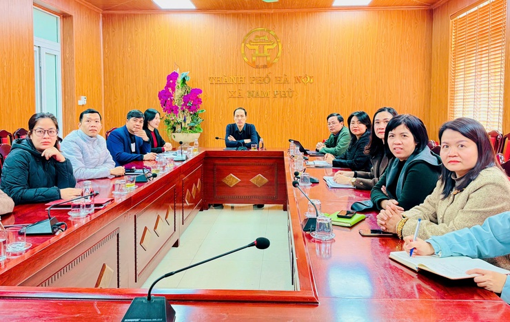 Xã Nam Phù dự Hội nghị trực tuyến tuyên truyền, phổ biến pháp luật về bầu cử đại biểu Quốc hội và đại biểu HĐND các cấp nhiệm kỳ 2026-2031.- Ảnh 8.