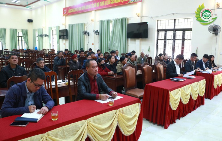 UBND xã Phú Cát tổ chức hội nghị tuyên truyền, vận động bàn giao mặt bằng Dự án Khu công nghệ cao Hòa Lạc- Ảnh 1.