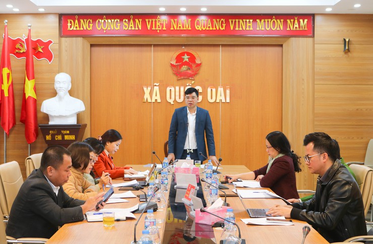 XÃ QUỐC OAI TRIỂM KHAI KẾ HOẠCH ĐẢM BẢO AN TOÀN THỰC PHẨM DỊP TẾT BÍNH NGỌ VÀ LỄ HỘI XUÂN 2026- Ảnh 1.