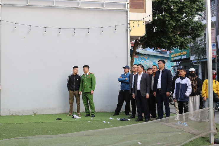 Quốc Oai kịp thời khống chế vụ cháy tại cửa hàng kinh doanh ăn uống- Ảnh 1.