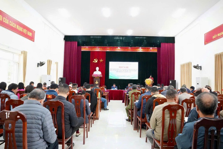 Hội nghị triển khai công tác giải phóng mặt bằng xây dựng khu đô thị thể thao Olympic trên địa bàn xã Hồng Vân - Ảnh 1.