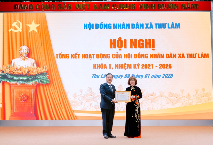 HĐND xã Thư Lâm tổng kết hoạt động HĐND xã khóa I,  nhiệm kỳ 2021-2026
- Ảnh 13.