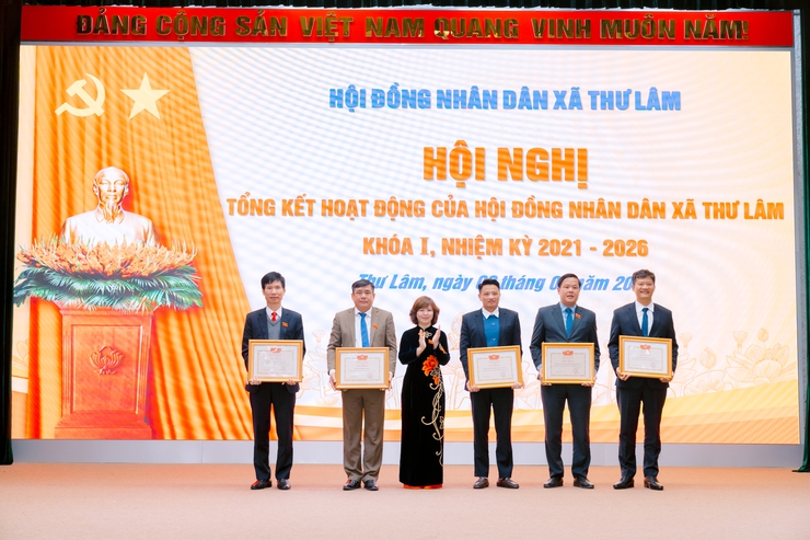 HĐND xã Thư Lâm tổng kết hoạt động HĐND xã khóa I,  nhiệm kỳ 2021-2026
- Ảnh 14.