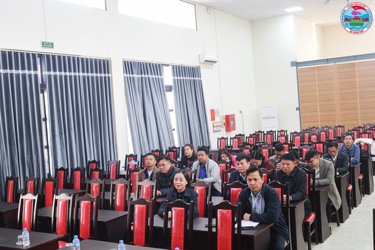 Xã Hưng Đạo tham dự Hội nghị trực tuyến tuyên truyền, phổ biến pháp luật về bầu cử- Ảnh 2.