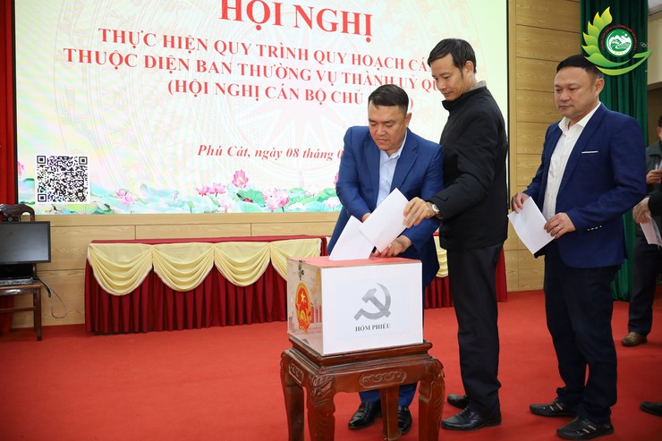 Phú Cát thực hiện quy trình quy hoạch cán bộ thuộc diện ban Thường vụ Thành ủy quản lý- Ảnh 4.