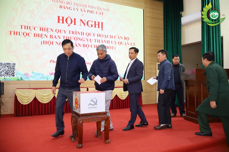 Phú Cát thực hiện quy trình quy hoạch cán bộ thuộc diện ban Thường vụ Thành ủy quản lý- Ảnh 6.