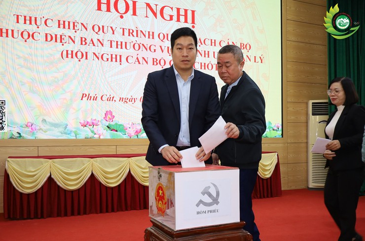 Phú Cát thực hiện quy trình quy hoạch cán bộ thuộc diện ban Thường vụ Thành ủy quản lý- Ảnh 7.