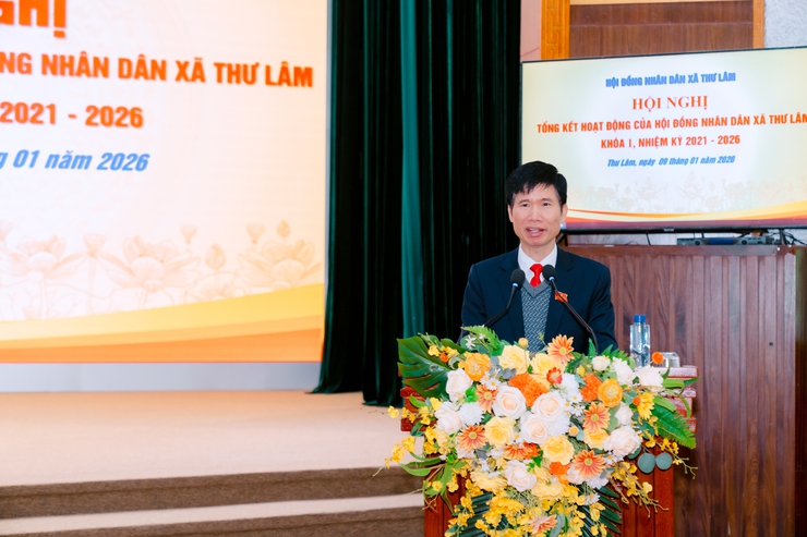 HĐND xã Thư Lâm tổng kết hoạt động HĐND xã khóa I,  nhiệm kỳ 2021-2026
- Ảnh 12.