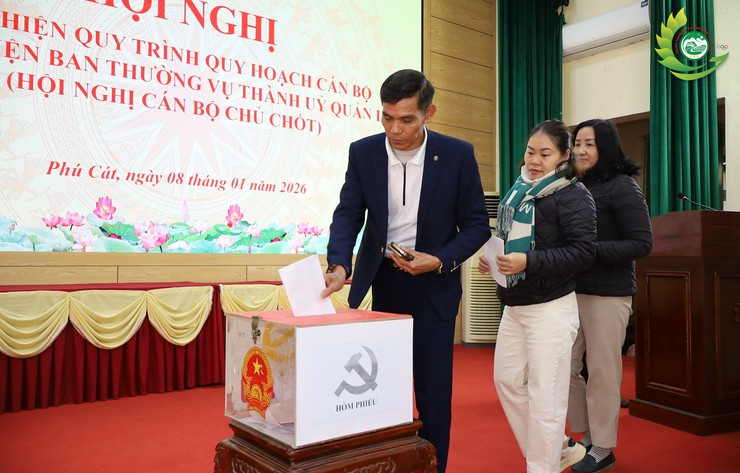Phú Cát thực hiện quy trình quy hoạch cán bộ thuộc diện ban Thường vụ Thành ủy quản lý- Ảnh 9.