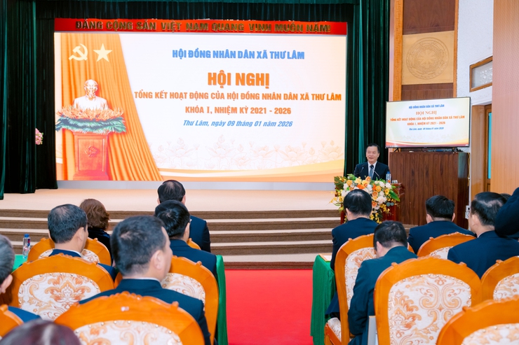 HĐND xã Thư Lâm tổng kết hoạt động HĐND xã khóa I,  nhiệm kỳ 2021-2026
- Ảnh 20.