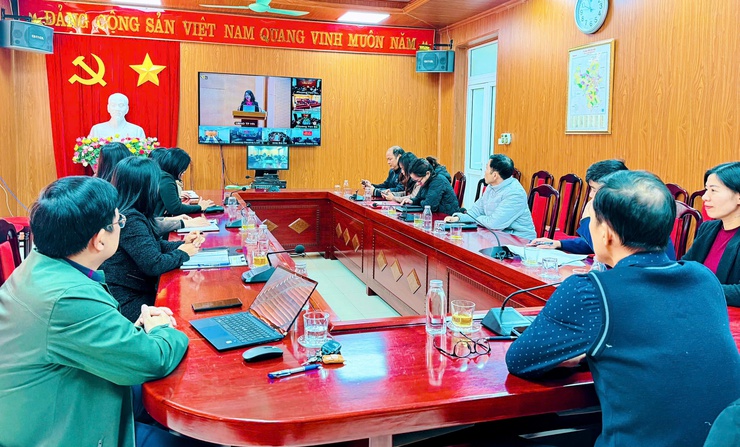 Xã Nam Phù dự Hội nghị trực tuyến tuyên truyền, phổ biến pháp luật về bầu cử đại biểu Quốc hội và đại biểu HĐND các cấp nhiệm kỳ 2026-2031.- Ảnh 4.