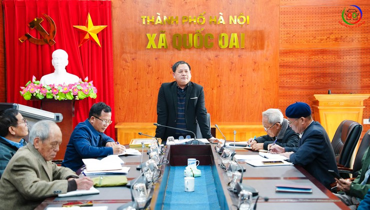 HỘI NGHỊ BAN CHẤP HÀNH LÂM THỜI TRIỂN KHAI THỐNG NHẤT NGÀY TỔ CHỨC ĐẠI HỘI THÀNH LẬP HỘI NGƯỜI CAO TUỔI XÃ QUỐC OAI- Ảnh 4.