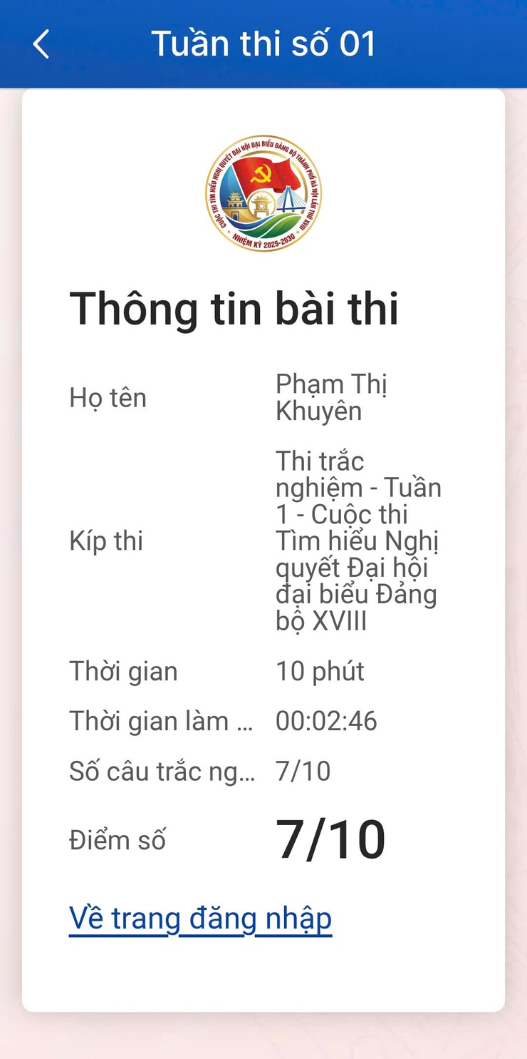 Đảng uỷ xã Quảng Bị đôn đốc các cơ sở tham gia Cuộc thi tìm hiểu Nghị quyết Đại hội đại biểu Đảng bộ thành phố Hà Nội lần thứ XVIII, nhiệm kỳ 2025 – 2030- Ảnh 6.