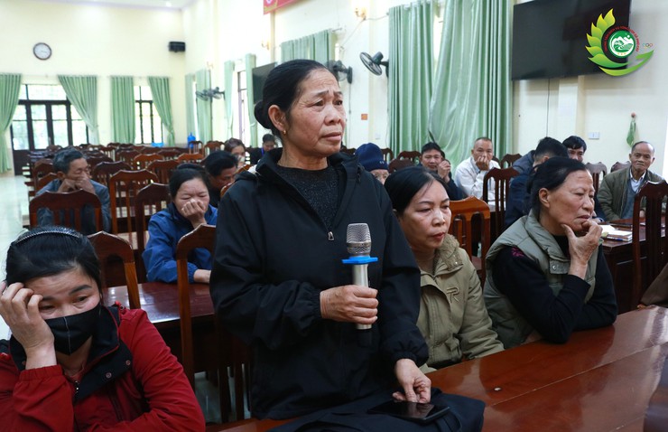 UBND xã Phú Cát tổ chức hội nghị tuyên truyền, vận động bàn giao mặt bằng Dự án Khu công nghệ cao Hòa Lạc- Ảnh 5.