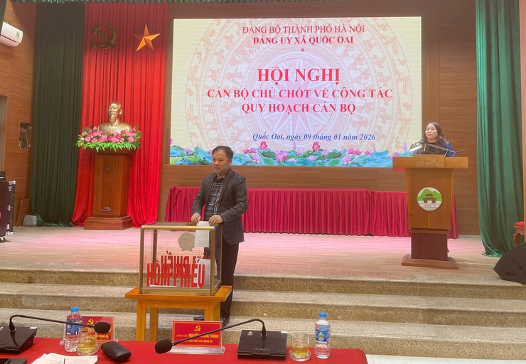 Đảng bộ xã  Quốc Oai thực hiện quy trình quy hoạch cán bộ lãnh đạo nhiệm kỳ 2025–2030, 2026–2031- Ảnh 5.