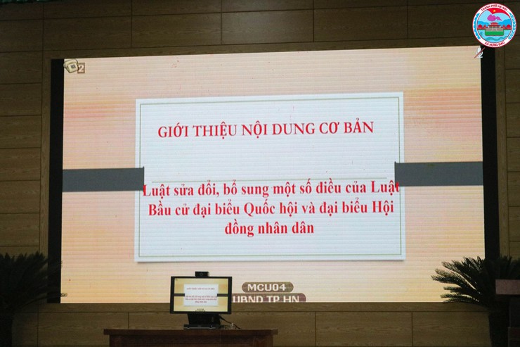 Xã Hưng Đạo tham dự Hội nghị trực tuyến tuyên truyền, phổ biến pháp luật về bầu cử- Ảnh 6.