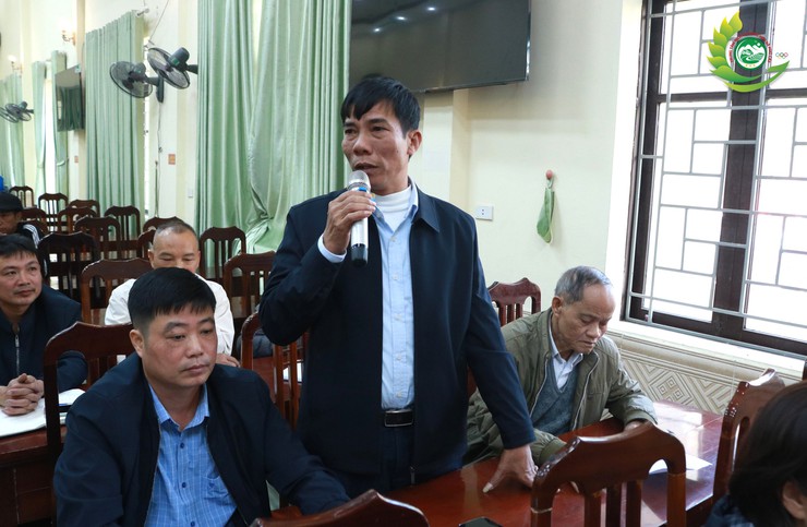 UBND xã Phú Cát tổ chức hội nghị tuyên truyền, vận động bàn giao mặt bằng Dự án Khu công nghệ cao Hòa Lạc- Ảnh 7.