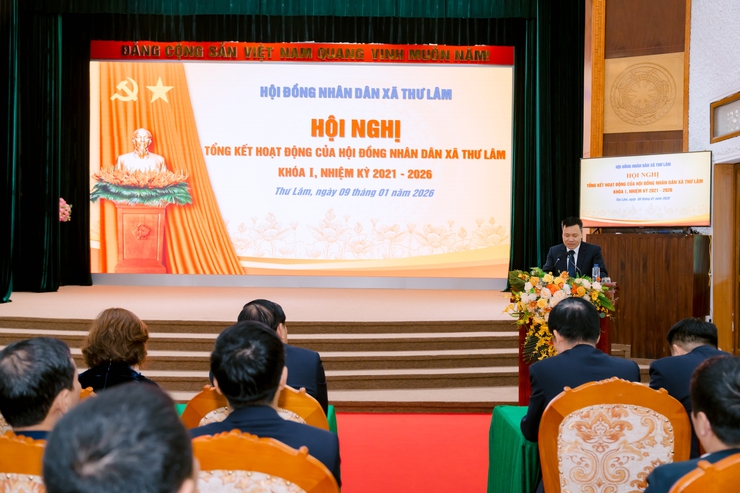 HĐND xã Thư Lâm tổng kết hoạt động HĐND xã khóa I,  nhiệm kỳ 2021-2026
- Ảnh 1.