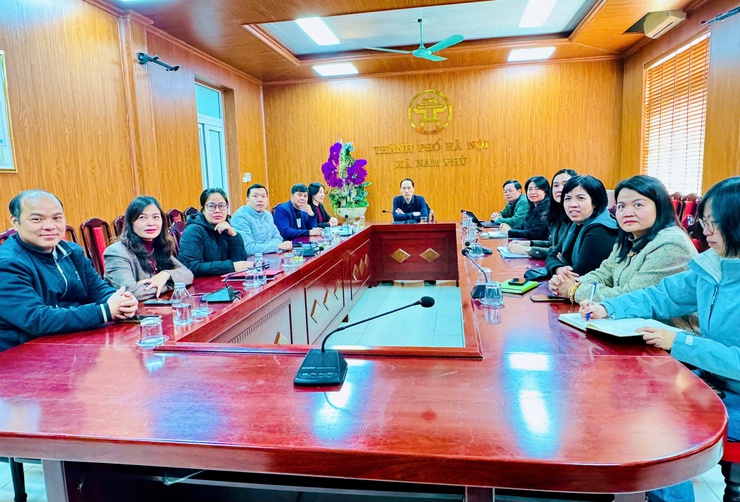 Xã Nam Phù dự Hội nghị trực tuyến tuyên truyền, phổ biến pháp luật về bầu cử đại biểu Quốc hội và đại biểu HĐND các cấp nhiệm kỳ 2026-2031.- Ảnh 3.