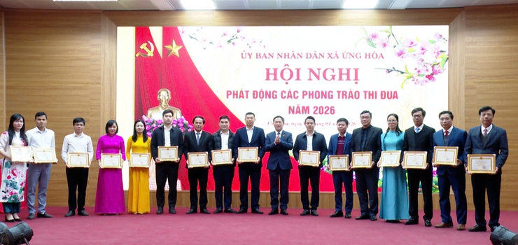 ỨNG HÒA PHÁT ĐỘNG PHONG TRÀO THI ĐUA YÊU NƯỚC NĂM 2026.- Ảnh 9.