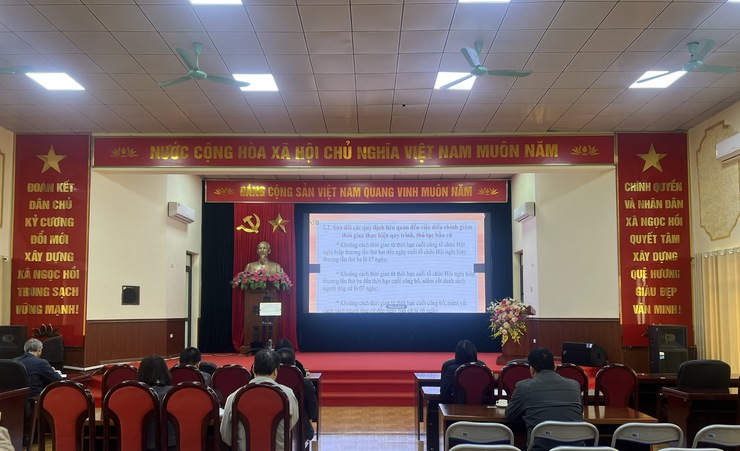 Xã Ngọc Hồi dự Hội nghị trực tuyến tuyên truyền, phổ biến pháp luật về bầu cử đại biểu Quốc hội và đại biểu HĐND các cấp nhiệm kỳ 2026-2031.- Ảnh 7.