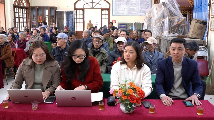 Thôn Văn Quán tổ chức hội nghị cử tri giới thiệu người ứng cử đại biểu HĐND xã nhiệm kỳ 2026–2031- Ảnh 2.