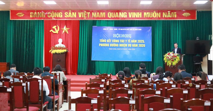 Xã Minh Châu tổng kết công tác y tế năm 2025, triển khai phương hướng, nhiệm vụ năm 2026- Ảnh 4.