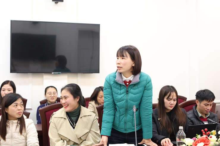 Thường trực Đảng ủy xã Vân Đình làm việc với Trung tâm Dịch vụ tổng hợp và Phòng Văn hóa - Xã hội- Ảnh 6.