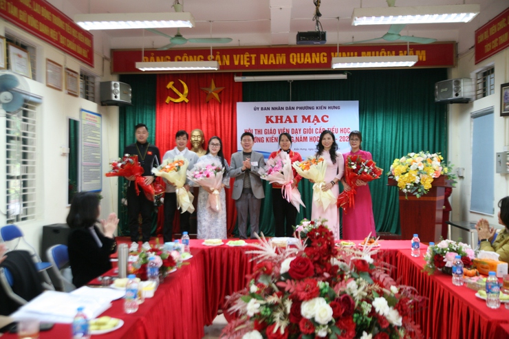 Khai mạc Hội thi Giáo viên dạy giỏi cấp Tiểu học phường Kiến Hưng năm học 2025 – 2026- Ảnh 1.