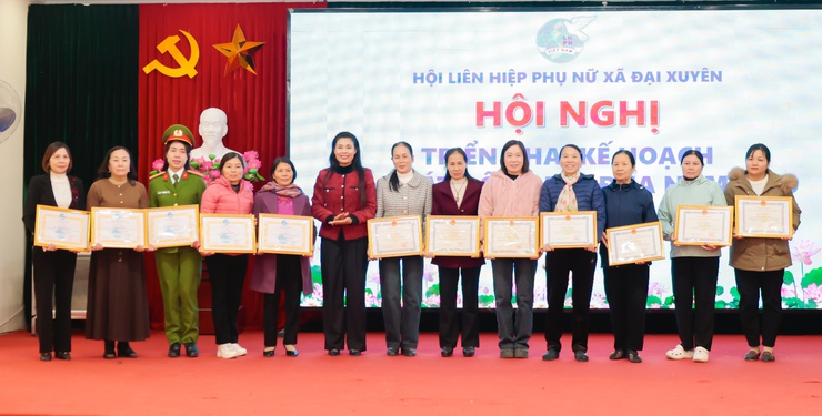 Hội nghị Ban Chấp hành Hội LHPN xã Đại Xuyên mở rộng- Ảnh 6.