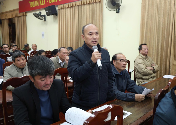 Xã Thường Tín lấy ý kiến nhân dân đối với báo cáo đánh giá tác động môi trường của Dự án đô thị thể thao Olympic- Ảnh 4.