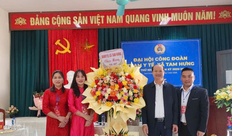Trạm Y tế xã Tam Hưng tổ chức Đại hội Công đoàn lần thứ I nhiệm kỳ 2025-2030- Ảnh 3.