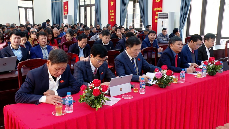 HĐND XÃ ỨNG HOÀ TỔNG KẾT HOẠT ĐỘNG KHOÁ I, NHIỆM KỲ 2021-2026- Ảnh 1.