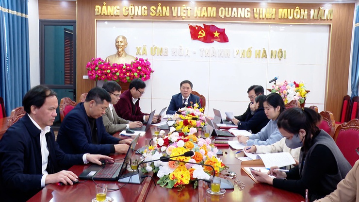 HỘI NGHỊ TẬP HUẤN TUYÊN TRUYỀN PHÁP LUẬT VỀ BẦU CỬ ĐẠI BIỂU QUỐC HỘI VÀ ĐẠI BIỂU HỘI ĐỒNG NHÂN DÂN- Ảnh 1.