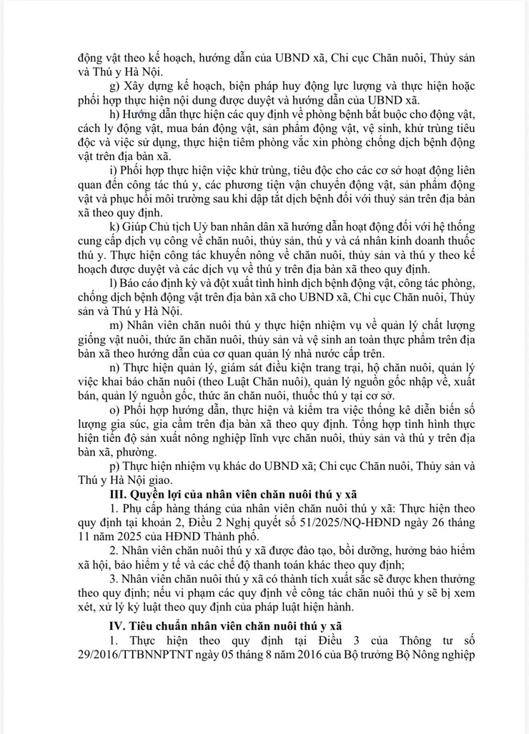 THÔNG BÁO: Tuyển chọn nhân viên chăn nuôi thú y tại xã Sóc Sơn năm 2026- Ảnh 2.