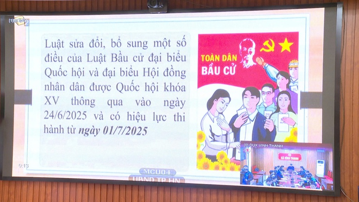 XÃ VĨNH THANH DỰ HỘI NGHỊ TRỰC TUYẾN TRIỂN KHAI TUYÊN TRUYỀN PHÁP LUẬT VỀ BẦU CỬ ĐẠI BIỂU QUỐC HỘI VÀ ĐẠI BIỂU HỘI ĐỒNG NHÂN DÂN CÁC CẤP NHIỆM KỲ 2026 – 2031- Ảnh 12.