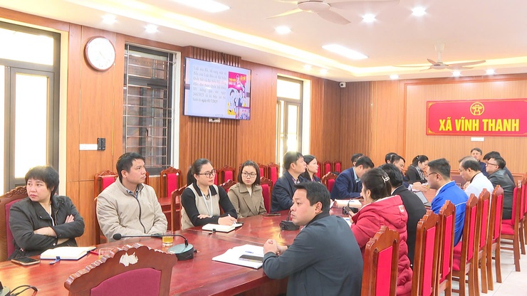 XÃ VĨNH THANH DỰ HỘI NGHỊ TRỰC TUYẾN TRIỂN KHAI TUYÊN TRUYỀN PHÁP LUẬT VỀ BẦU CỬ ĐẠI BIỂU QUỐC HỘI VÀ ĐẠI BIỂU HỘI ĐỒNG NHÂN DÂN CÁC CẤP NHIỆM KỲ 2026 – 2031- Ảnh 8.