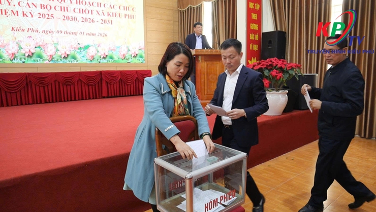 Kiều Phú tổ chức hội nghị thực hiện quy trình quy hoạch các chức danh cấp ủy, cán bộ chủ chốt xã nhiệm kỳ 2025–2030 và 2026–2031- Ảnh 9.